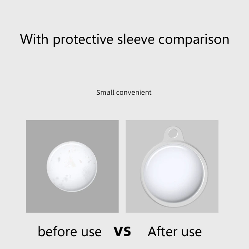 

2021 New Shockproof Protective Cover Shell Anti-lost Tracker Case for AirTags Tracker Bluetooth Tracker Accessories