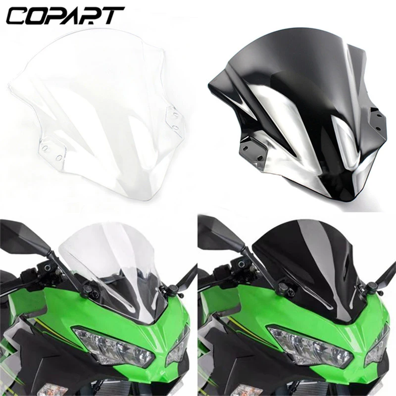 Ветрозащитный экран на лобовое стекло для Kawasaki Ninja400 Ninja 400 2018-2020 | Автомобили и