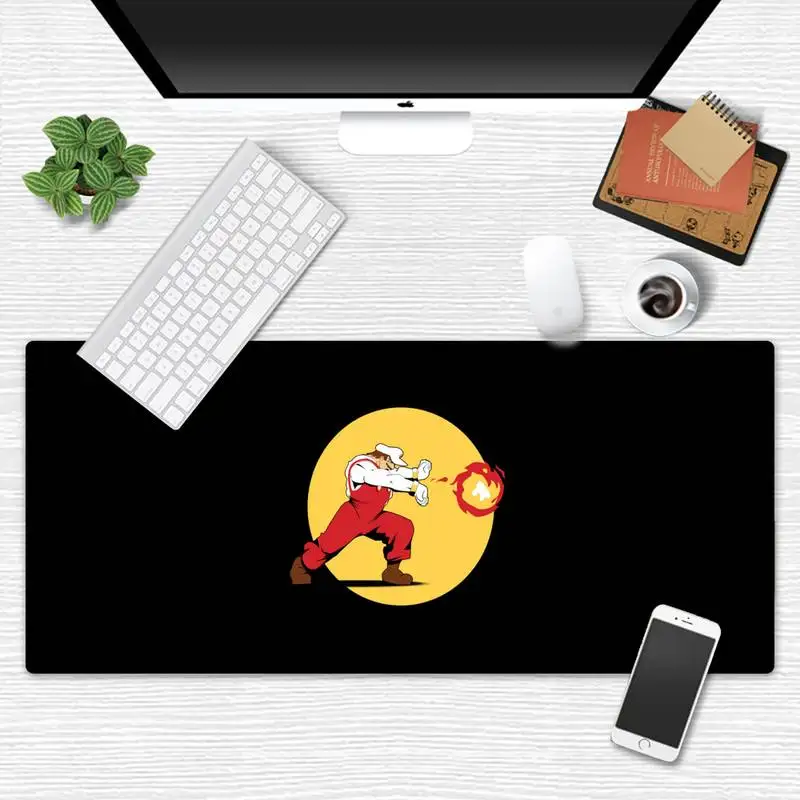 

Street fighter Durable Rubber Mouse Mat Pad Game Office Work Mouse Mat pad X XL Non-slip Laptop Cushion mouse pad