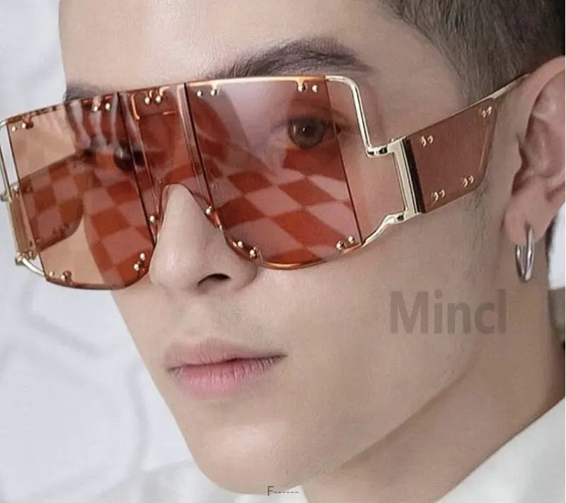 Винтажные Ретро защитные козырьки маска солнцезащитные очки для женщин и мужчин