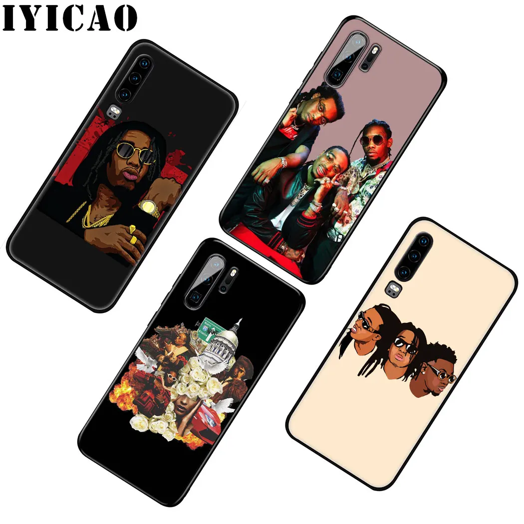 IYICAO Quavo Rapper Migos Мягкий силиконовый чехол для huawei P Smart Z Plus 2019 P30 P20 P10 Lite Pro Чехол