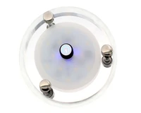 3 5 inch led lamp 1224v dc led circular crystal roof ceiling light caravanrvmotorhomemarine