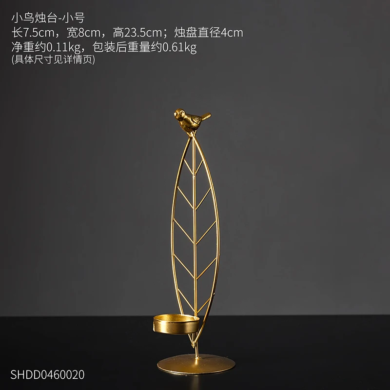 

Vintage Candle Holders Stand Column Iron Wedding Windproof Candle Holder Romantic Dinner Europe Bougeoir Home Decor AD50CH
