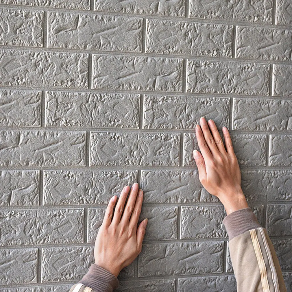 3D наклейки на кирпичные стены самоклеящаяся панель наклейка полиэтиленовые обои