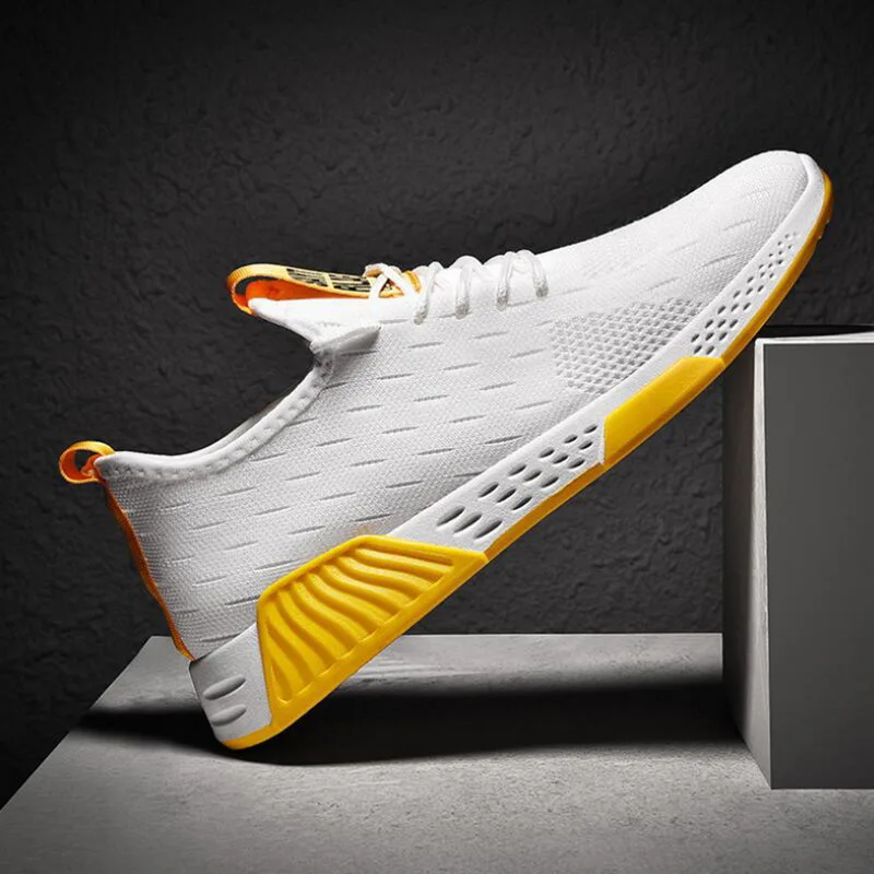 Мужская Вулканизированная обувь прогулочная мужские кроссовки белые теннисные