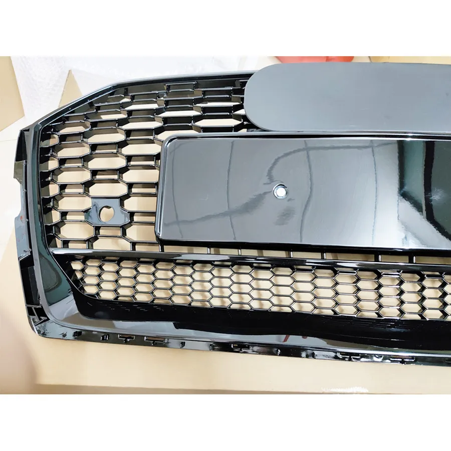 Для RS5 стиль Передняя Спортивная Шестигранная сетка с сотовой блендой гриль