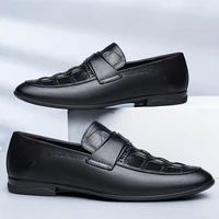 genuine leather shoes men formal luxury designer high quality oxfords office shoes for men loafer dress casual driving shoe male