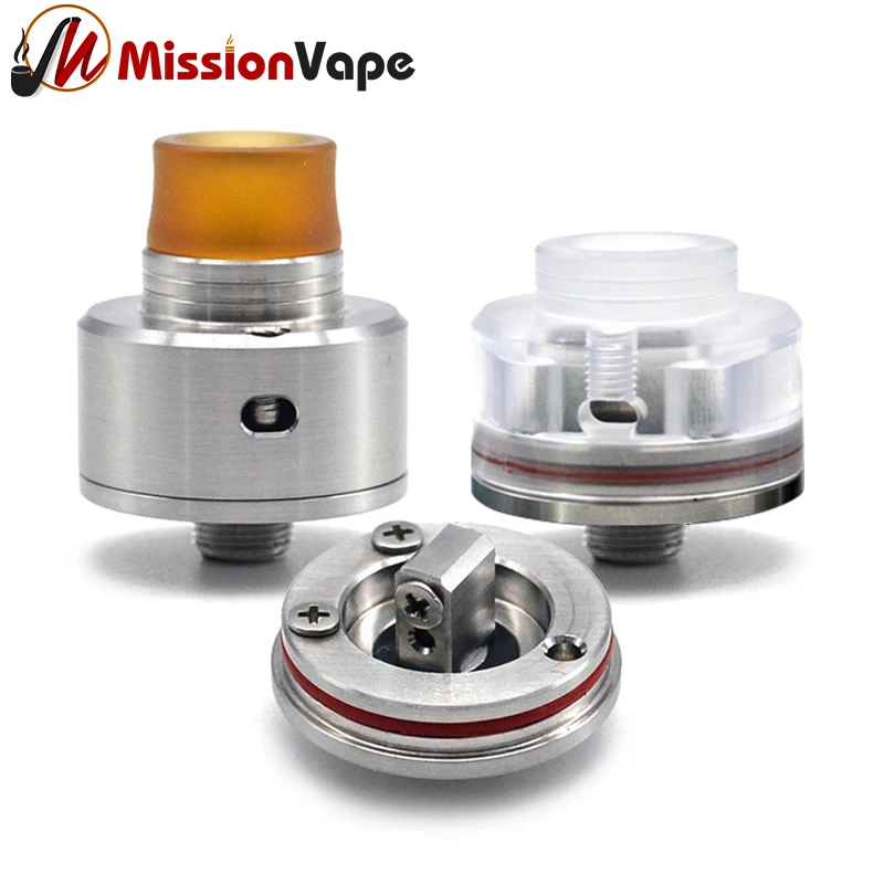 Атомайзер ULTON Shift MTL 22 мм с прозрачной крышкой в стиле Цитадель | Электроника