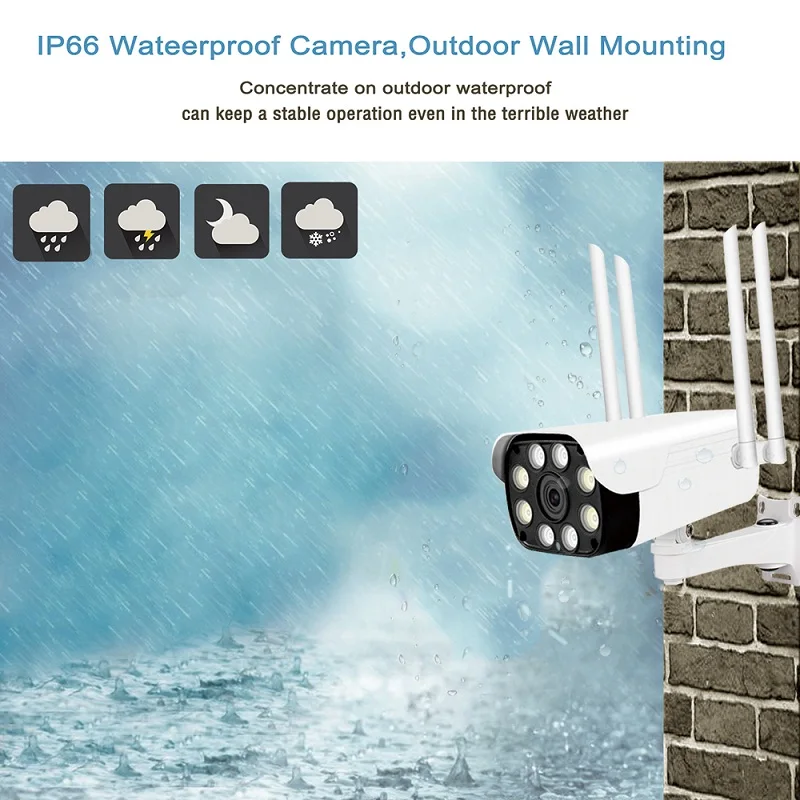 Умная беспроводная камера WiFi сеть может быть подключена к мобильному телефону