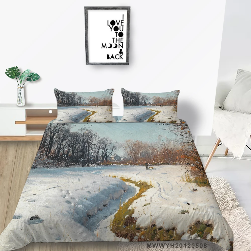 Приморский Постельное белье Маяк Фэнтези Художественные пододеяльник для