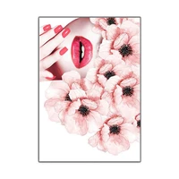 new diamond painting floral perfume lipstick book fashion makeup art mosaic embroidery nordic mural wall painting living room de