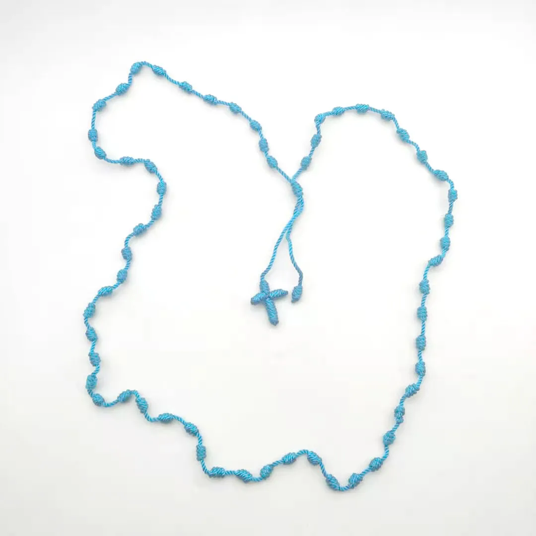 

New Style Color Rope European And American Creative Ethnic Style Transfer Evil Spirit Braided Necklace