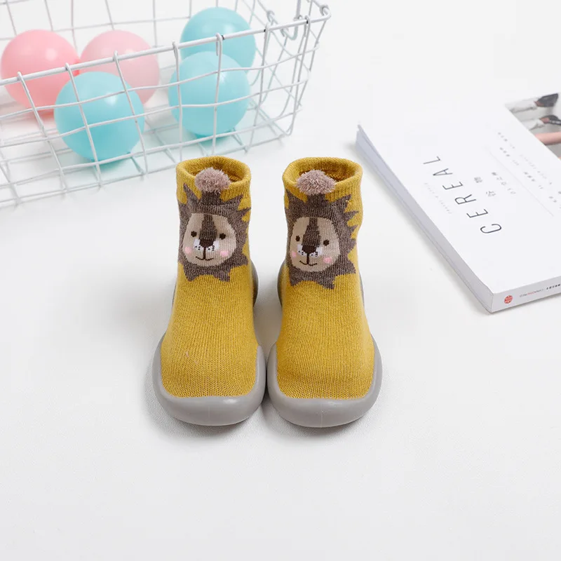 Обувь для малышей носки обувь первых шагов маленьких девочек и мальчиков детская