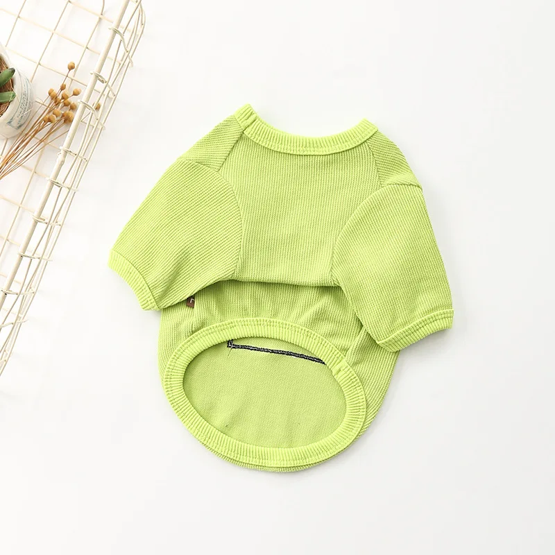 

Pet Clothes Summer New Cotton Elastic Dog Vest Clothing Fad Teddy Dog Clothes Small Dog Clothes Pet Products