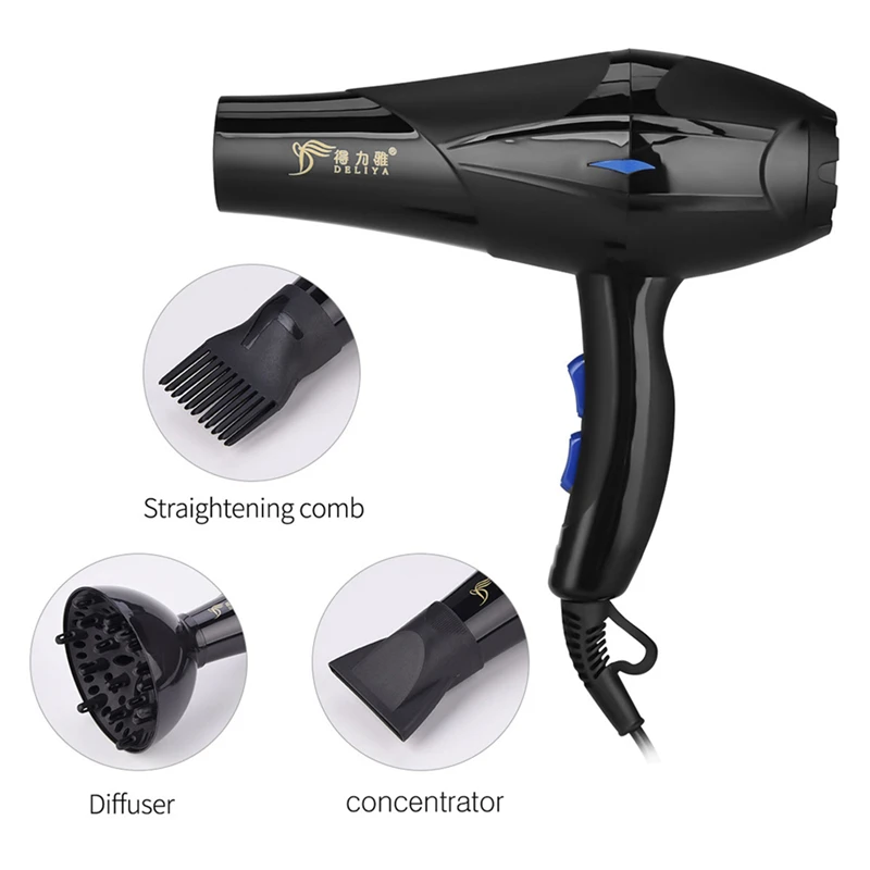 Профессиональная сильная мощность 2200 Вт AC мотор фен для волос Парикмахерская