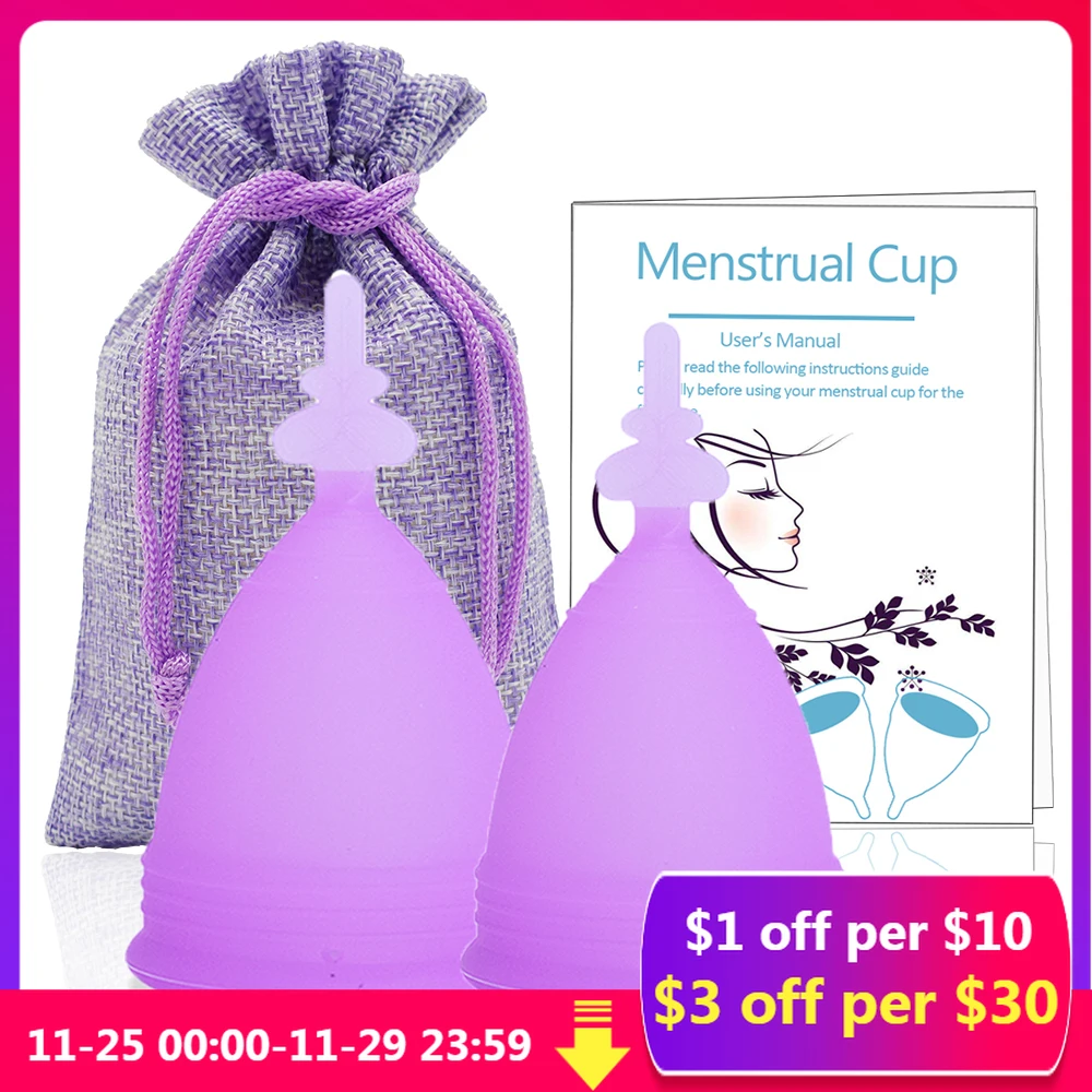 

Feminine Hygiene Menstrual Cup Medical Silicone Copa Menstrual De Silicona Medica Reusable Lady Women Period Cups Coletor