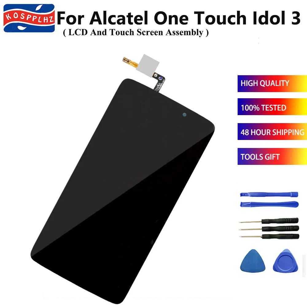 ЖК-дисплей 5 дюйма для Alcatel One Touch Idol 3 OT6045 6045B 6045L 6045K 6045Y с фотографией | Мобильные