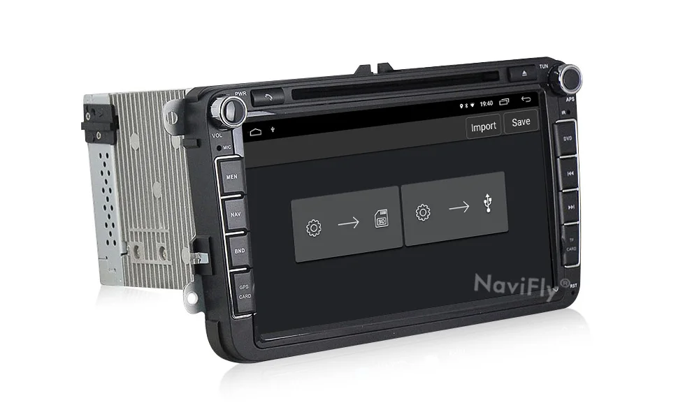 8 ''сенсорный экран 2din четырехъядерный Android 9 RDS автомобильный dvd-плеер мультимедиа для Volkswagen VW Golf Passat B6 Polo CC Skoda seat