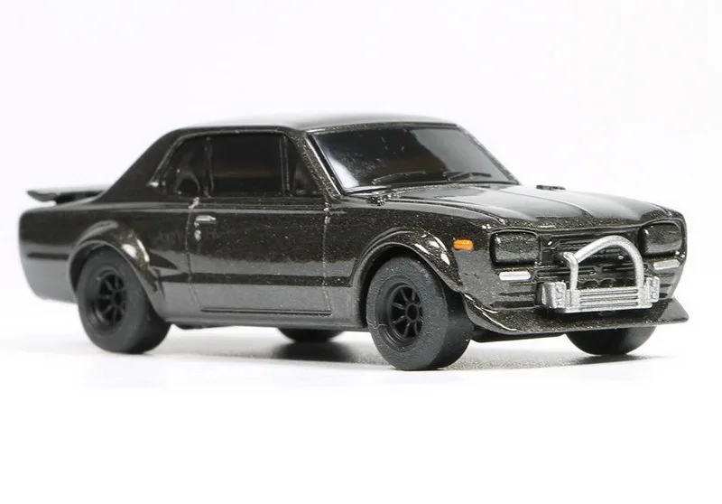 Kyo в английском стиле ретро OEM 1:64 НСРБ Skyline KPGC10 брелок для автомобильных ключей