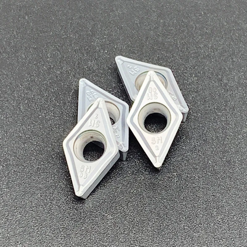 DCMT11T304 DCMT11T308-SM IC907 IC908 карбидная токарная вставка с Iscar Chipbreak для резки металла на