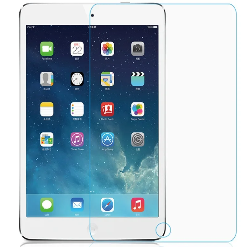 Закаленное стекло для Apple Ipad Mini 1 2 3 4, Защита экрана для IPad Air 2 Mini 7,9 Pro 9,7 10,5 2017, защитная стеклянная пленка