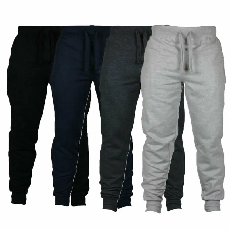Брюки мужские Длинные повседневные спортивный костюм для фитнеса и тренировок