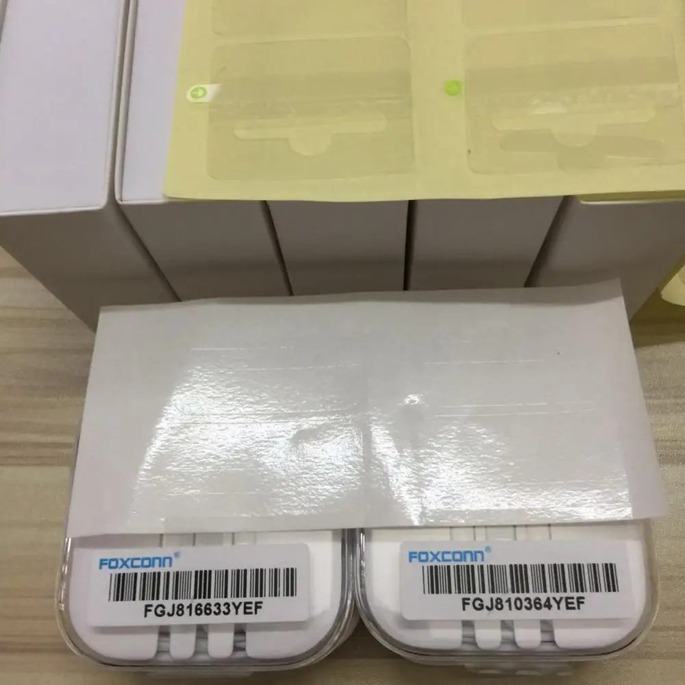 50 шт оригинальное качество из за foxconn гарнитура наушники вкладыши с пультом