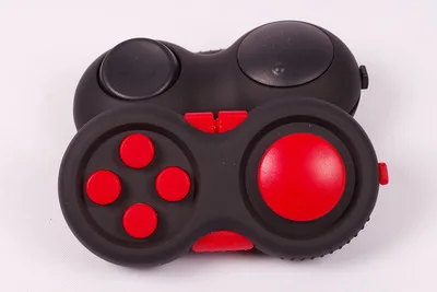 Красный Декомпрессионная Игрушка антистресс сенсорные игрушки аутизм палец ABS тревога стресс детская забавная игрушка лучший подарок - Цвет: Красный
