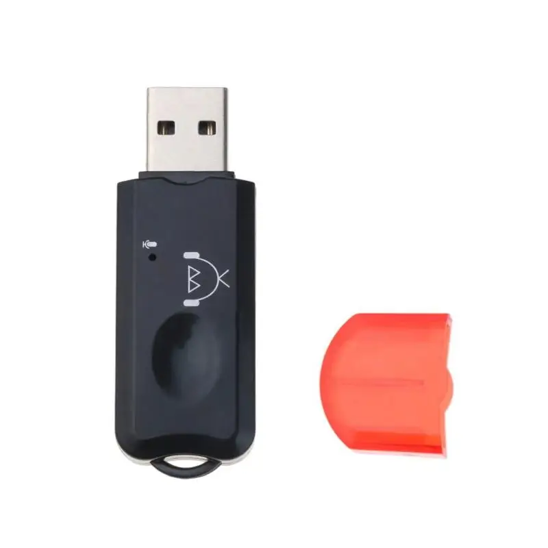 1 шт. USB AUX Bluetooth приемник беспроводной аудио адаптер стерео с микрофоном для