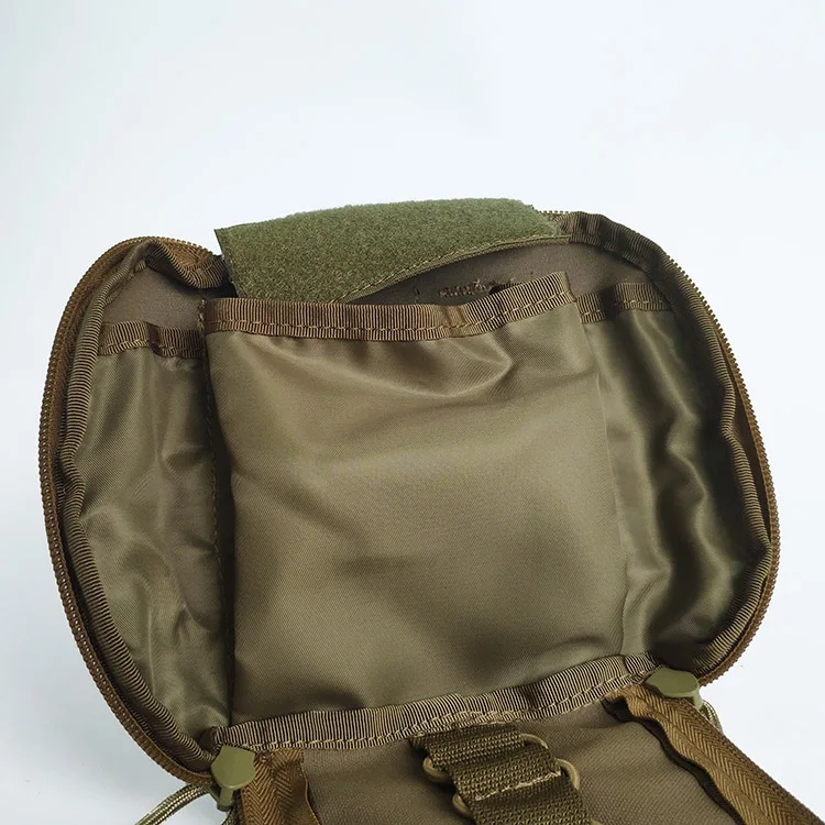 Outdoor Sports Multicam Fabric Modeling Tactical Vest Auxiliary Bag Emergency Medical Sundry Bag TC0106