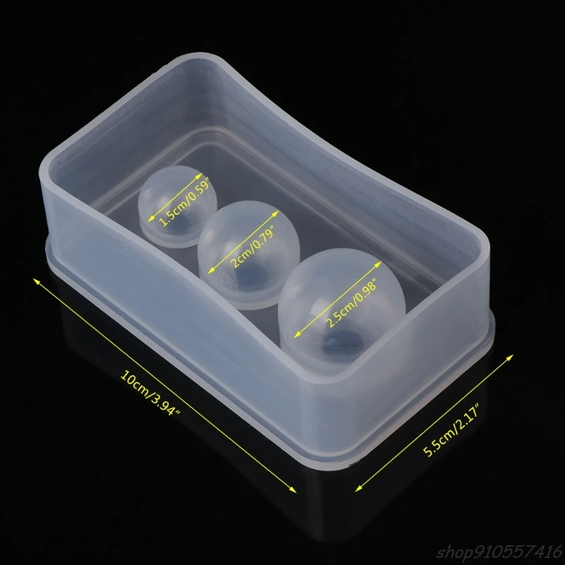 

Silicone Mold Mirror Craft DIY Jewelry Making Universe Ball UV Resin Cake Decor N02 20 Dropshipping