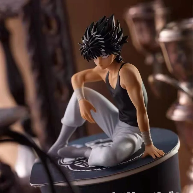 2021 Q 1221 Urameshi Yuusuke фигурка японского аниме YuYu Hakusho Hiei Коллекционная модель игрушки