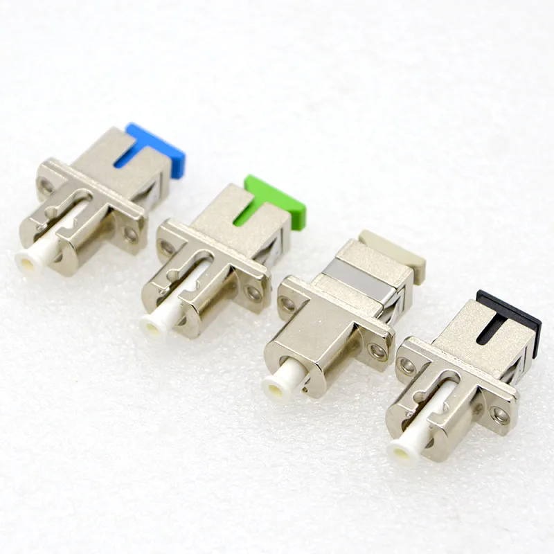 1 шт. Новый оптоволоконный коннектор металлический корпус фотоадаптер потеря при