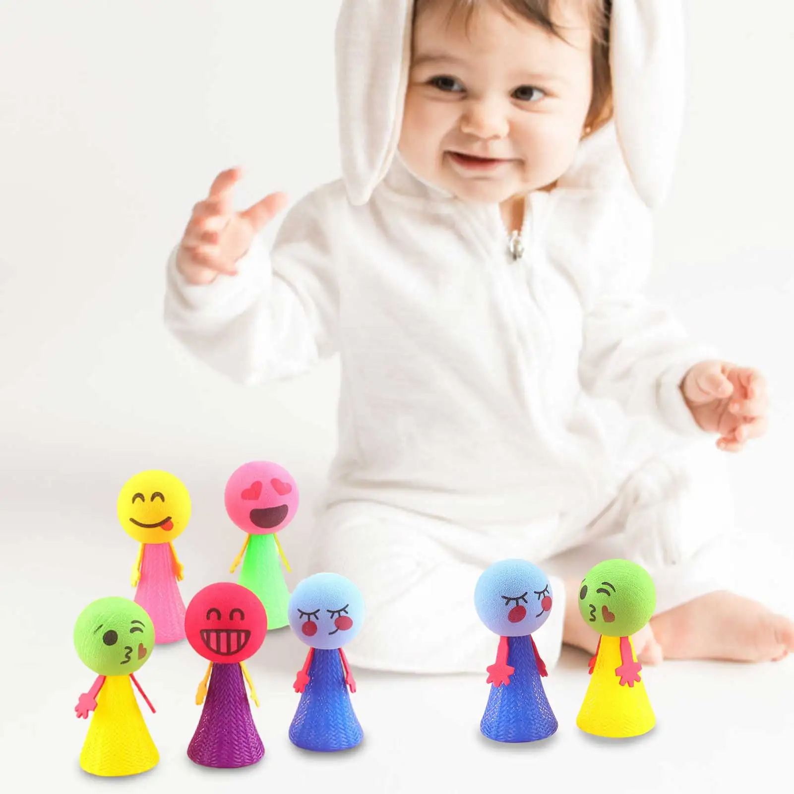 

Jumping Elf Toy Cartoon Decompression Doll Bouncing Toys Jump Bounce Elf Fly Kids Adult Fiddle Fidget Toys Child Ducational Toy