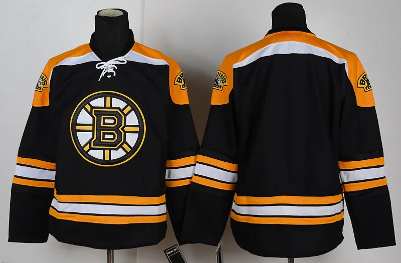 

Custom Bruins Ice Hockey Team Jersey Personalization Customized Player Sports Training Top
