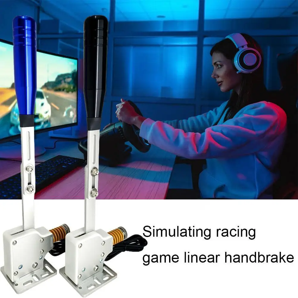Simulation Racing Game Pc Usb Linear Handbrake For G29/g25/g27/g920 Thrustmaster T300rs/gt Steering Wheel N5b4 | Электроника