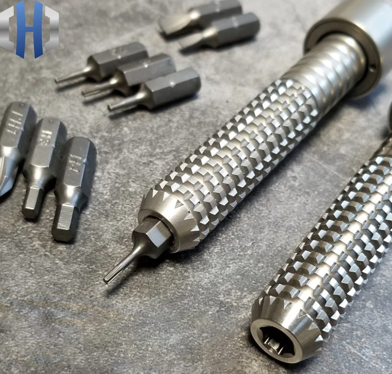 Многофункциональный шуруповерт ручной работы из титанового сплава EDC титановая