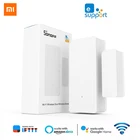 Xiaomi SONOFF Wifi беспроводной датчик двери окна умный дом системы безопасности дома наборы детектор через приложение Ewelink уведомления