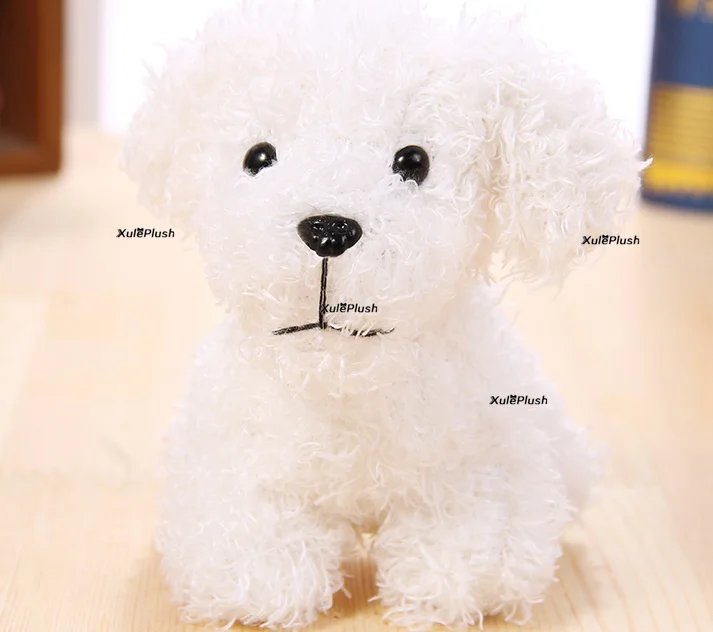 color 7-10 см. Cutel Husky Dog плюшевые мягкие игрушки, детский подарок собака плюшевая игрушка брелок для ключей кукла - Цвет: color
