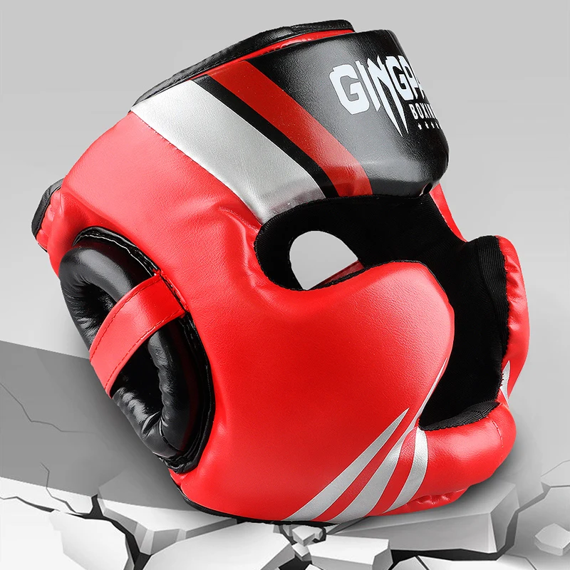 

Boxing Head Guard Closed Type/Sparring Helmet/MMA/Muay Thai Kickboxing Brace/Head Protection Free Shipping