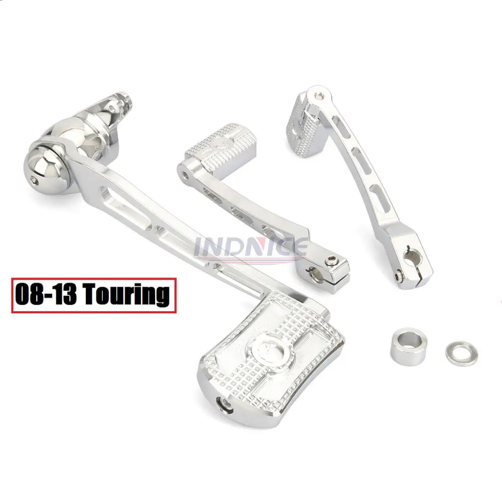 Хромированная головка с черепом рычаг переключения рычагов колышки для harley touring