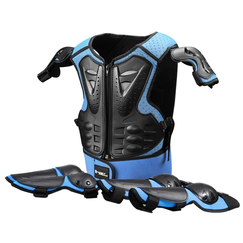 

Kids Full Body Armor Protective Gear Elbow Knee Protection Pads for Motocross