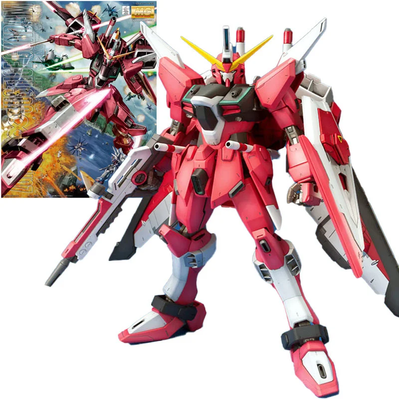 

Original Bandai MG 1/100 Mechanics Mobile Suit Gundam ZGMF-X19A Assembly Model Collection Action Figure Toy