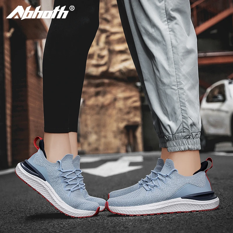 

Abhoth Men and Women Couples Mesh Casual Shoes Breathable Sports Leisure Lightweight Non-slip Zapatos Casuales De Los Hombres