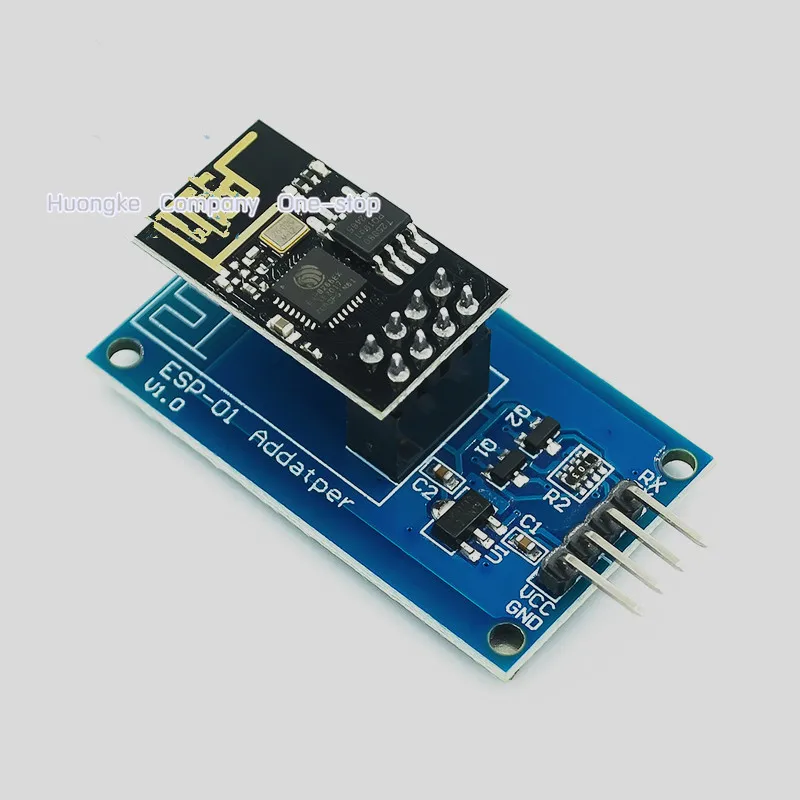 1 шт. ESP8266 ESP 01 серийный WiFi беспроводной адаптер модуль 3 V 5V Esp01 Breakout адаптеры