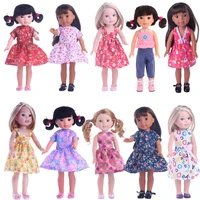 doll dress clothes suitable for 14 5 inch nancy doll summer pretty dress girls giftour generation girls toychristmas present