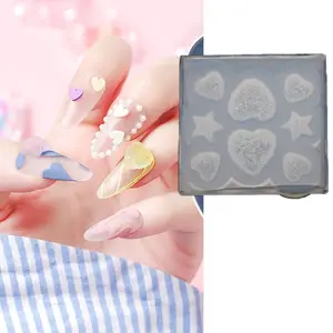 Мягкая резиновая заколка для волос в виде слайконической звезды, подвеска 