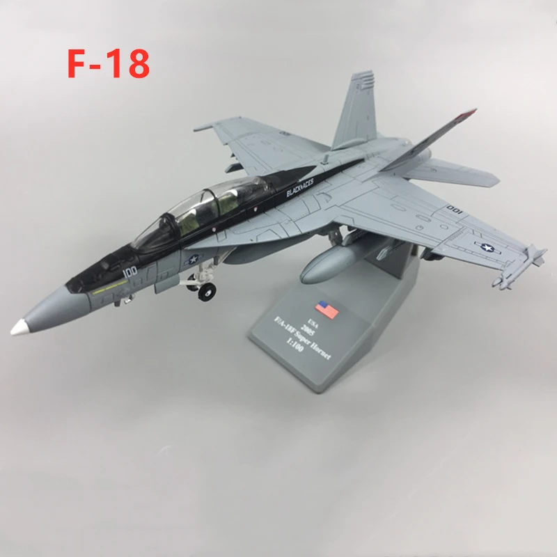 19 см 1/100 весы F18 F 18 F/A Boeing Hornet Multirole Fighter USA Army ВВС литья под давлением | Отзывы и видеообзор -4000170516495