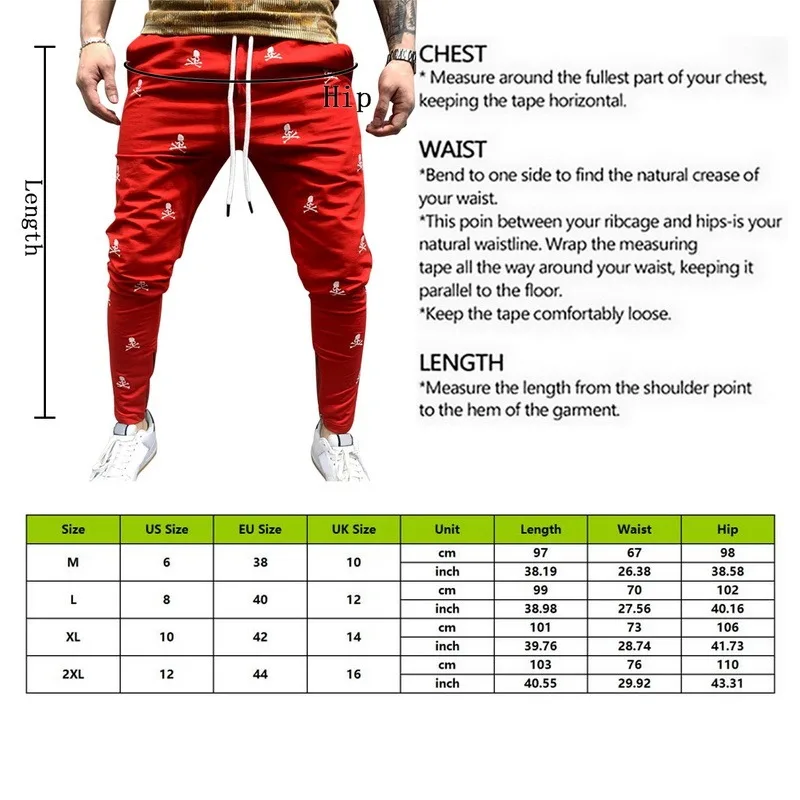 

2021 Spring and Autumn Hot Sale 3D Printing Zipper Hip Hop Breathable Men's Pants Sports Trend Casual Slim Jogging Pencil Pants