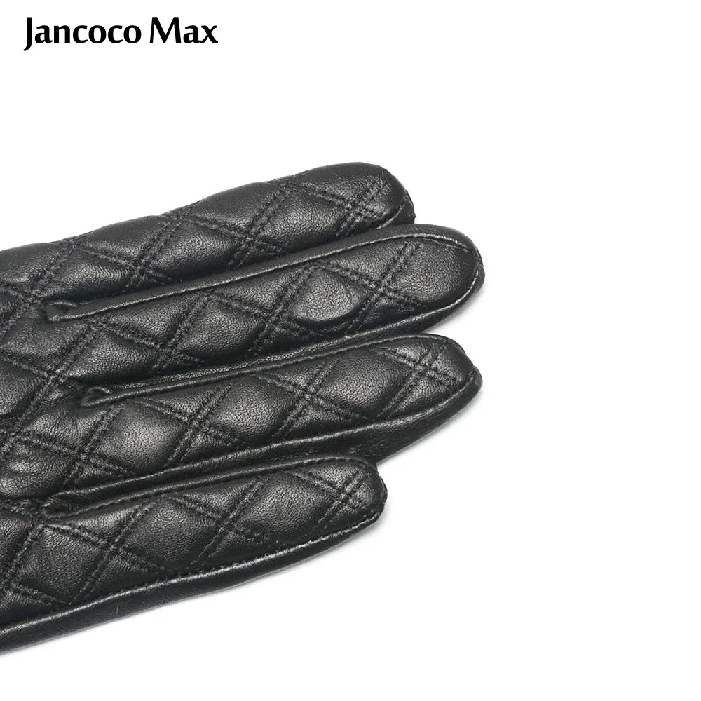 Женские перчатки для сенсорного экрана Jancoco Max зимние женские из натуральной